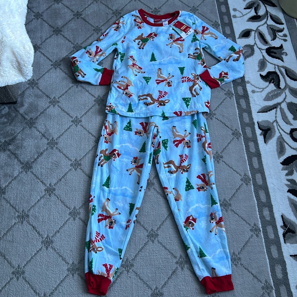 NWT Rudolph pajamas